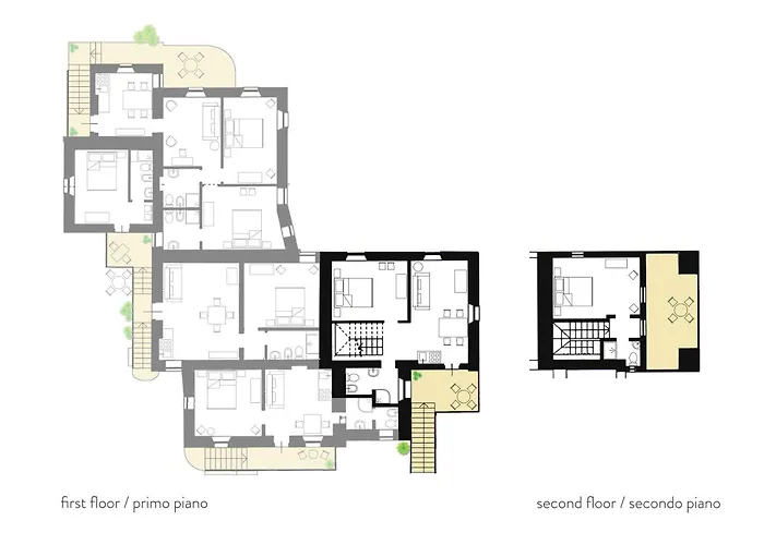 Апартаменты La Stradella Vacanze Кастильоне-Мессер-Раймондо
